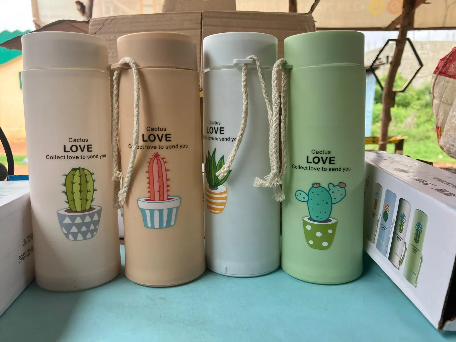 Gourdes en verre